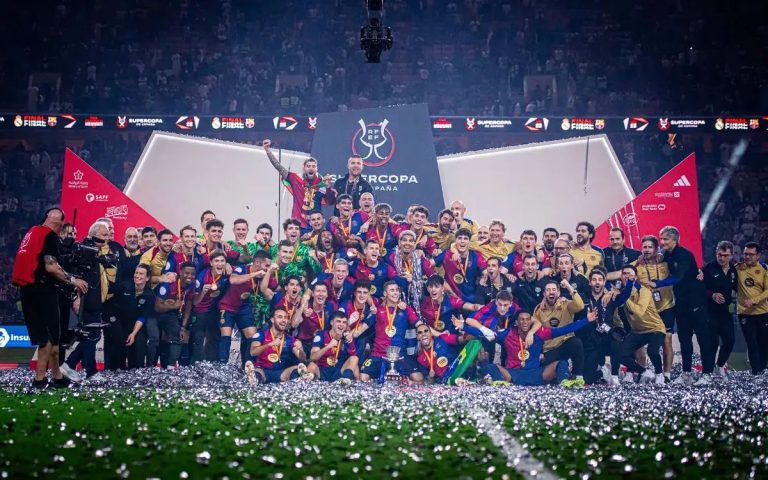 Kalahkan Real Madrid, Barcelona Juara Piala Super Spanyol
